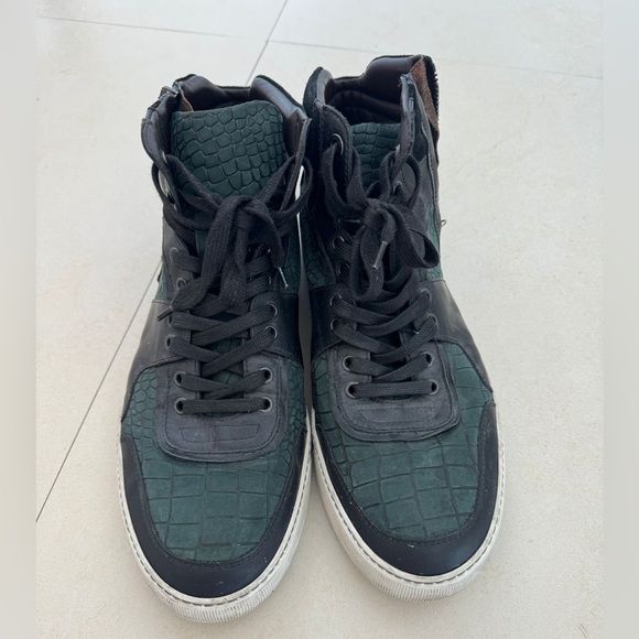 Lanvin Multi-Color Leather High Tops in good condition - Picture 1 of 9